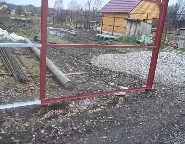 Ограждение длиной 34 пог. м